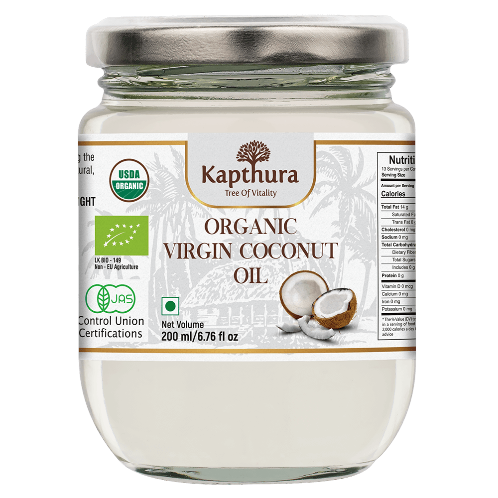 Organic Virgin Coconut Oil - Kapthura