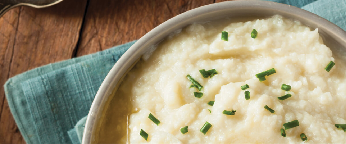 Roasted Mashed Cauliflower - Kapthura